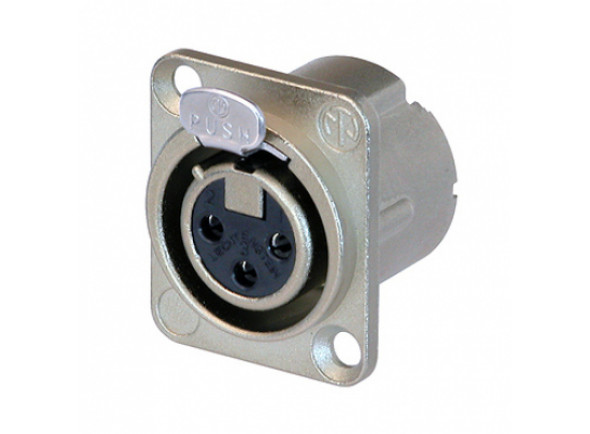 Conectores XLR de 3 polos (macho y hembra) Neutrik NC3FDLX 