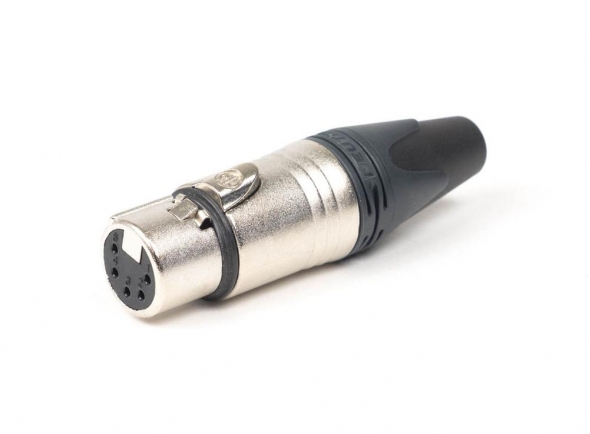 Conector XLR de 5 pinos/Conectores XLR de 5 polos (macho y hembra) Neutrik NC5FXX 