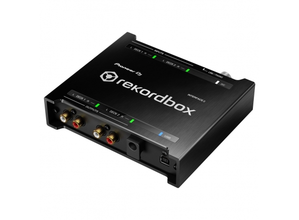Interface de Audio USB Pioneer DJ Interface 2 Rekordbox DVS 
