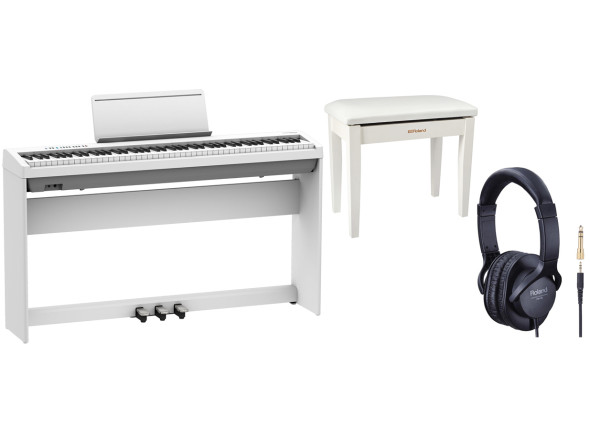 Roland FP30 Piano digital com móvel/Pianos digitales portátiles Roland FP-30X Black Edition Home Piano Deluxe Pack Ex Roland FP30 Piano digital com móvel/Pianos digitales portátiles Roland FP-30X Black Edition Home Piano Deluxe Pack Ex