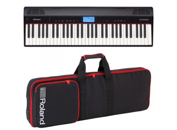 Roland Video Piano portátil /Pianos digitales portátiles Roland GO:PIANO 61 Piano Premium Bundle Roland Video Piano portátil /Pianos digitales portátiles Roland GO:PIANO 61 Piano Premium Bundle