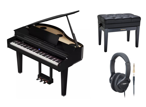 orgãos piano digital cauda/Pianos digitales móviles Roland GP-6-PE Bundle orgãos piano digital cauda/Pianos digitales móviles Roland GP-6-PE Bundle
