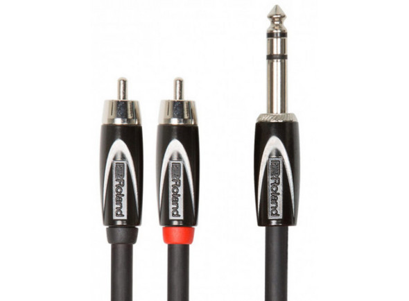Roland RCC- Cabo de Instrumento/Cables de Audio <b>Roland RCC-10-TR2RV2</b> Cabo RCA Duplo/Jack stereo 3m <b>Garantia Vitalícia</b> Roland RCC- Cabo de Instrumento/Cables de Audio <b>Roland RCC-10-TR2RV2</b> Cabo RCA Duplo/Jack stereo 3m <b>Garantia Vitalícia</b>