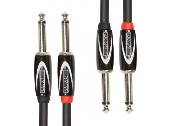 Roland RCC- Cabo de instrumento/Cables de Audio <b>Roland RCC-5-2814</b> Cabo Jack Duplo mono 1.5m <b>Garantia Vitalícia</b> Roland RCC- Cabo de instrumento/Cables de Audio <b>Roland RCC-5-2814</b> Cabo Jack Duplo mono 1.5m <b>Garantia Vitalícia</b>
