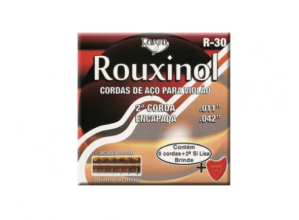 .011 juego de cuerdas Rouxinol Jogo Cordas R-30