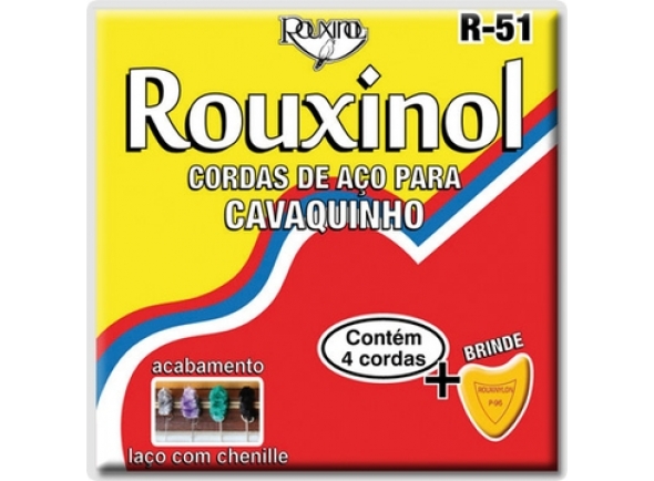 juegos de cuerdas para ukelele Rouxinol R-51 (CAVAQUINHO BRASILEIRO)