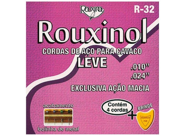 Cordas para Cavaquinho Brasileiro/juegos de cuerdas para ukelele Rouxinol R32