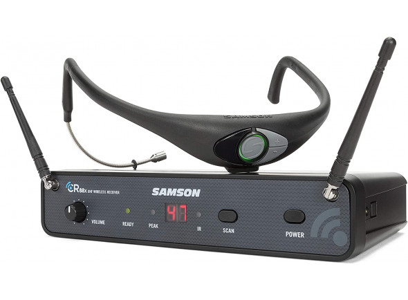 Micrófonos Inalámbricos Diadema Samson  AIRLINE 88 AH8 HEADSET SYSTEM - K-BAND 