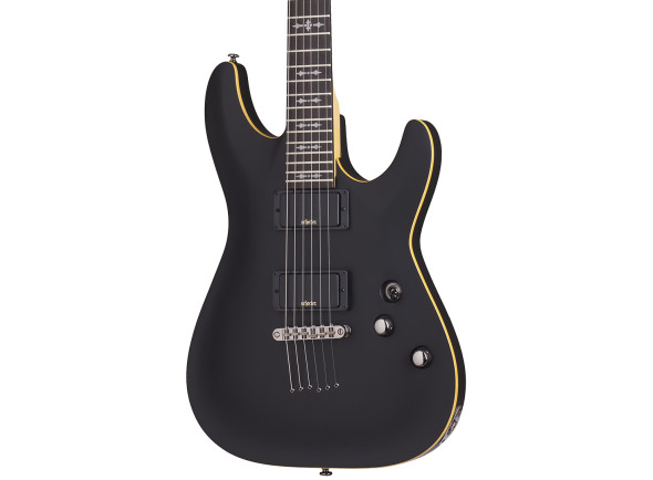 Guitarras Schecter guitarras formato ST Schecter Demon-6 Aged Black Satin Guitarras Schecter guitarras formato ST Schecter Demon-6 Aged Black Satin