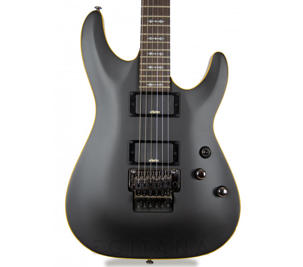 Guitarras Schecter guitarras formato ST Schecter Demon-6 FR Aged Black Satin Guitarras Schecter guitarras formato ST Schecter Demon-6 FR Aged Black Satin