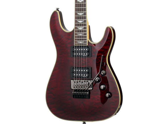 Guitarras Schecter Guitarra elétrica/guitarras formato ST Schecter Omen Extreme-6 FR Black Cherry Guitarras Schecter Guitarra elétrica/guitarras formato ST Schecter Omen Extreme-6 FR Black Cherry