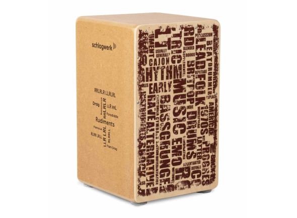 Cajón/cajones Schlagwerk  CP85 Rudiments Styles