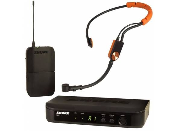 Microfones sem fio Shure BLX Microfone Headset/Micrófonos Inalámbricos Diadema Shure BLX14/SM31 Microfones sem fio Shure BLX Microfone Headset/Micrófonos Inalámbricos Diadema Shure BLX14/SM31