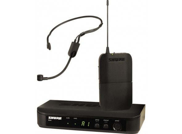 Microfones sem fio Shure BLX Microfone Headset/Micrófonos Inalámbricos Diadema Shure BLX14E/P31-K3E Microfones sem fio Shure BLX Microfone Headset/Micrófonos Inalámbricos Diadema Shure BLX14E/P31-K3E