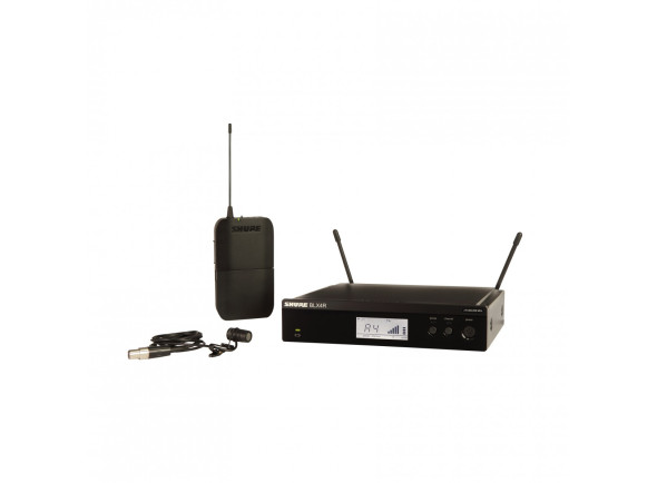 Microfones sem fio Shure BLX Sistema sem fio com microfone lapela/Micrófonos Inalámbricos Solapa Shure BLX14R/W85-H8E Rack Mount Wireless Lavalier Microphone System Microfones sem fio Shure BLX Sistema sem fio com microfone lapela/Micrófonos Inalámbricos Solapa Shure BLX14R/W85-H8E Rack Mount Wireless Lavalier Microphone System
