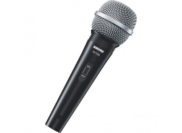 Microfone dinâmico/Micrófono Vocal Dinámico Shure  SV100 