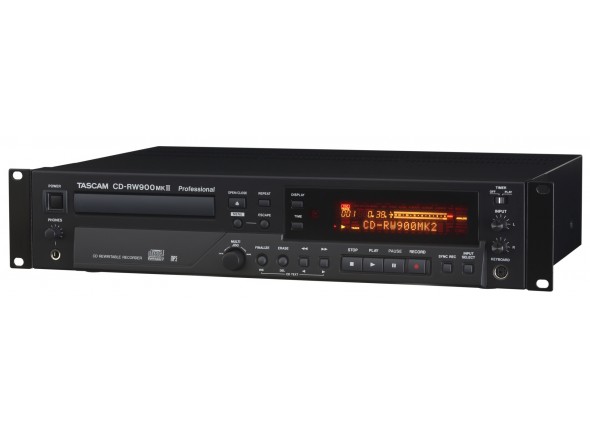  Gravador CD RW Profissional/Grabadoras digitales Tascam CD-RW 900 MK2