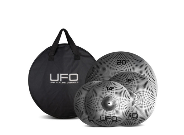 Conjunto de pratos/Sets de Platos UFO  Low Volume Set (14-16-20) + Saco