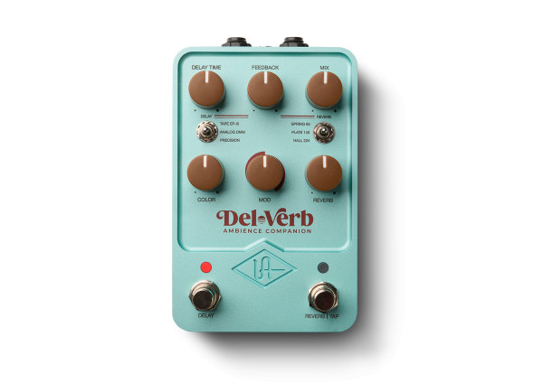 Otros efectos de guitarra eléctrica Universal Audio  UAFX Del-Verb Ambience Compan.