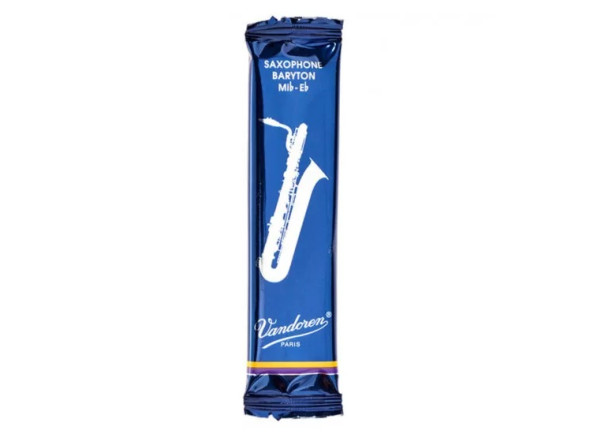 barítono Palheta nº3.5/Púa de saxofón barítono Vandoren Classic Blue 3.5 Baritone Sax barítono Palheta nº3.5/Púa de saxofón barítono Vandoren Classic Blue 3.5 Baritone Sax