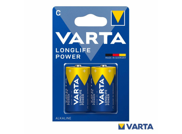 Pilha/pilas Varta  Pilha Alcalina LR14/C 1.5V 2x Longlife Power