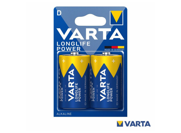 Pilha/pilas Varta  Pilha Alcalina LR20/D 1.5v 2x Longlife Power