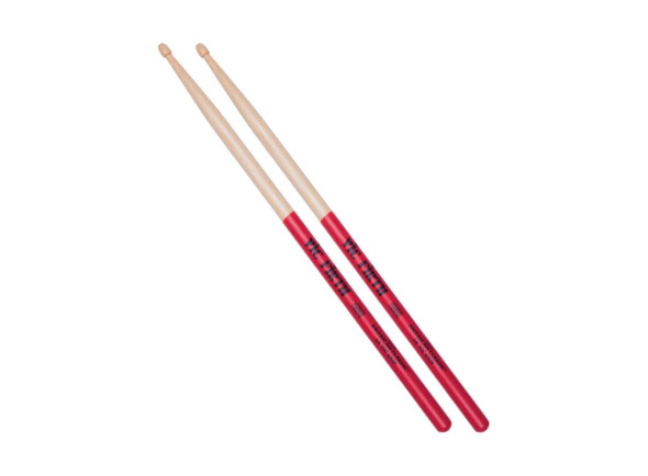 Baquetas 5A para bateria/baqueta 5A Vic Firth American Classic Vic Grip 5A Ponta Madeira
