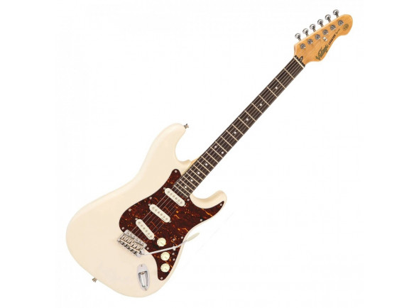 guitarras formato ST Vintage  V60 Coaster Series Vintage White