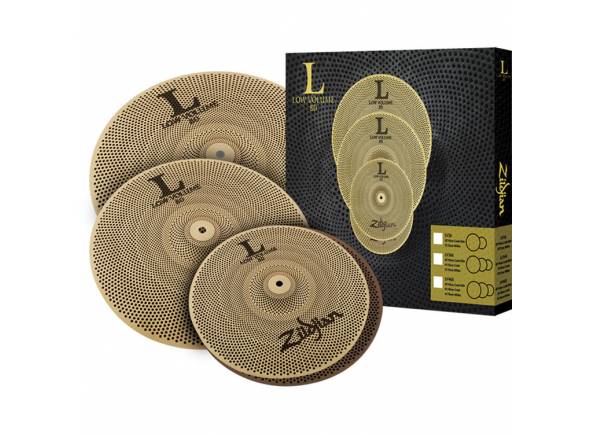 Platos Efectos Zildjian LV468 14” HiHats + 16” Crash + 18” Crash Ride