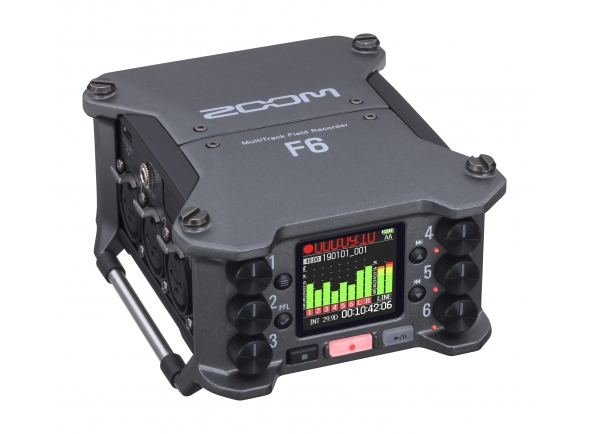  Gravador de campo multitrack/Grabadoras digitales Zoom F6 